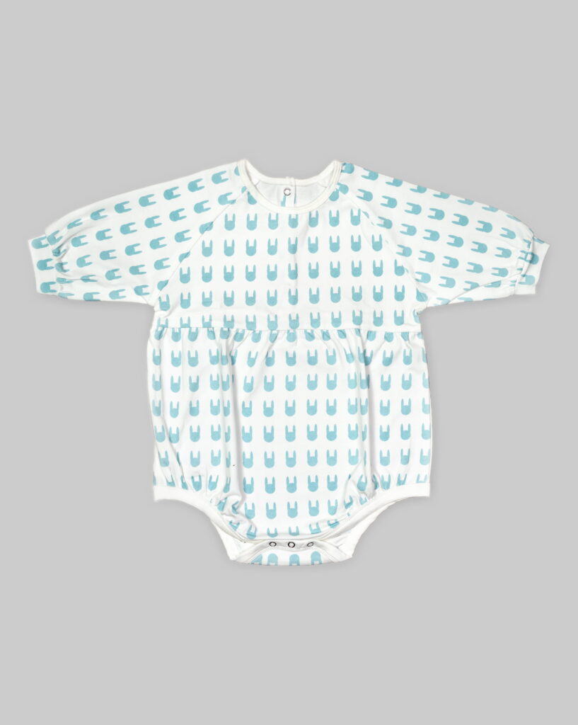 Organic Cotton Bubble Style Romper