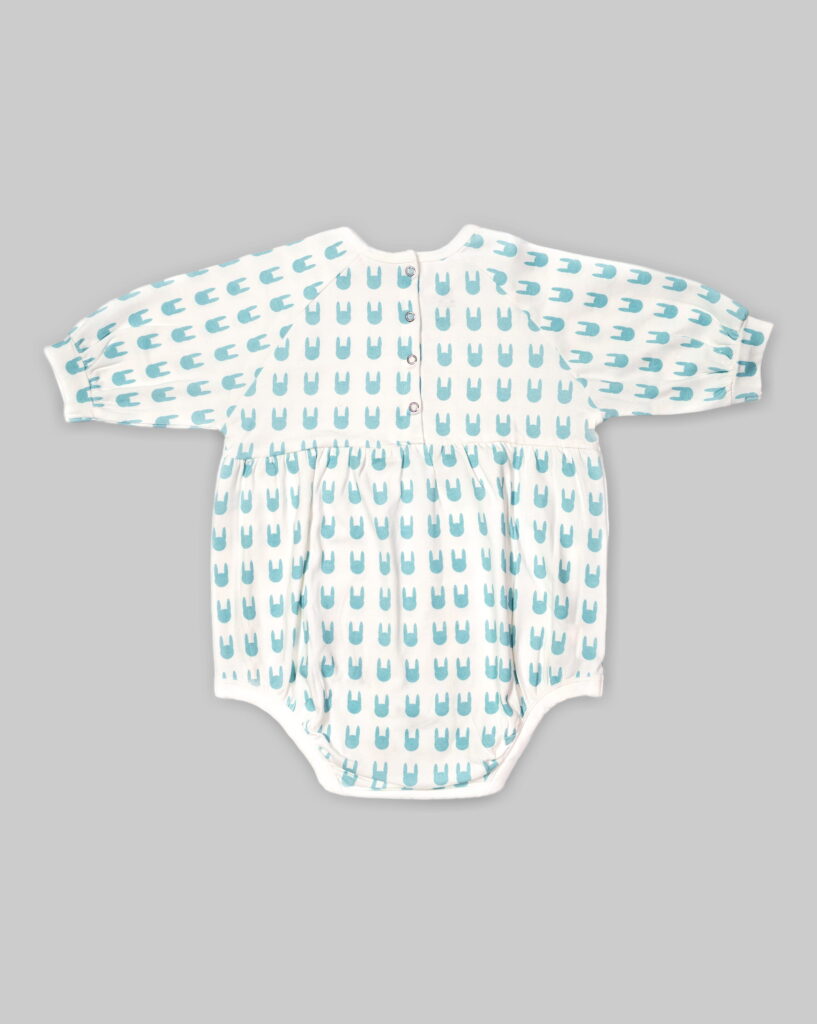 Organic Cotton Bubble Style Romper