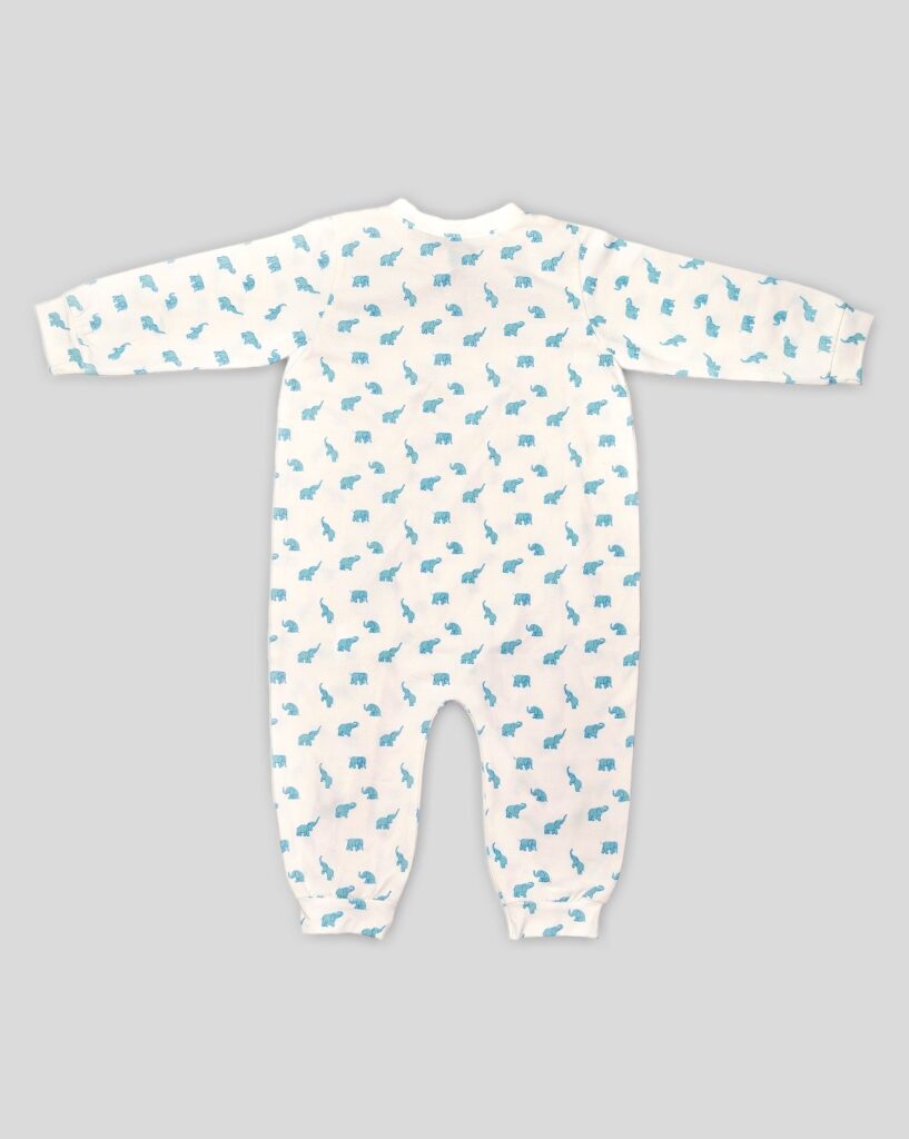 Organic Cotton Zipper Sleepsuit