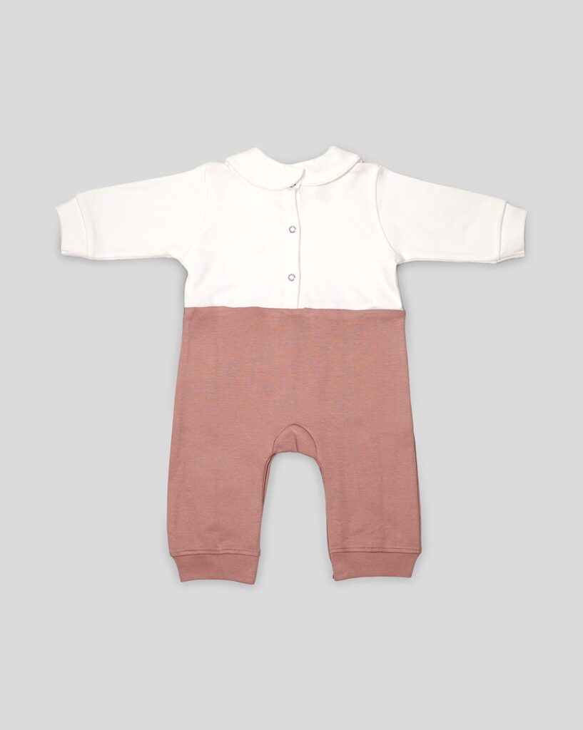 Organic Cotton Peter Pan Collar Romper