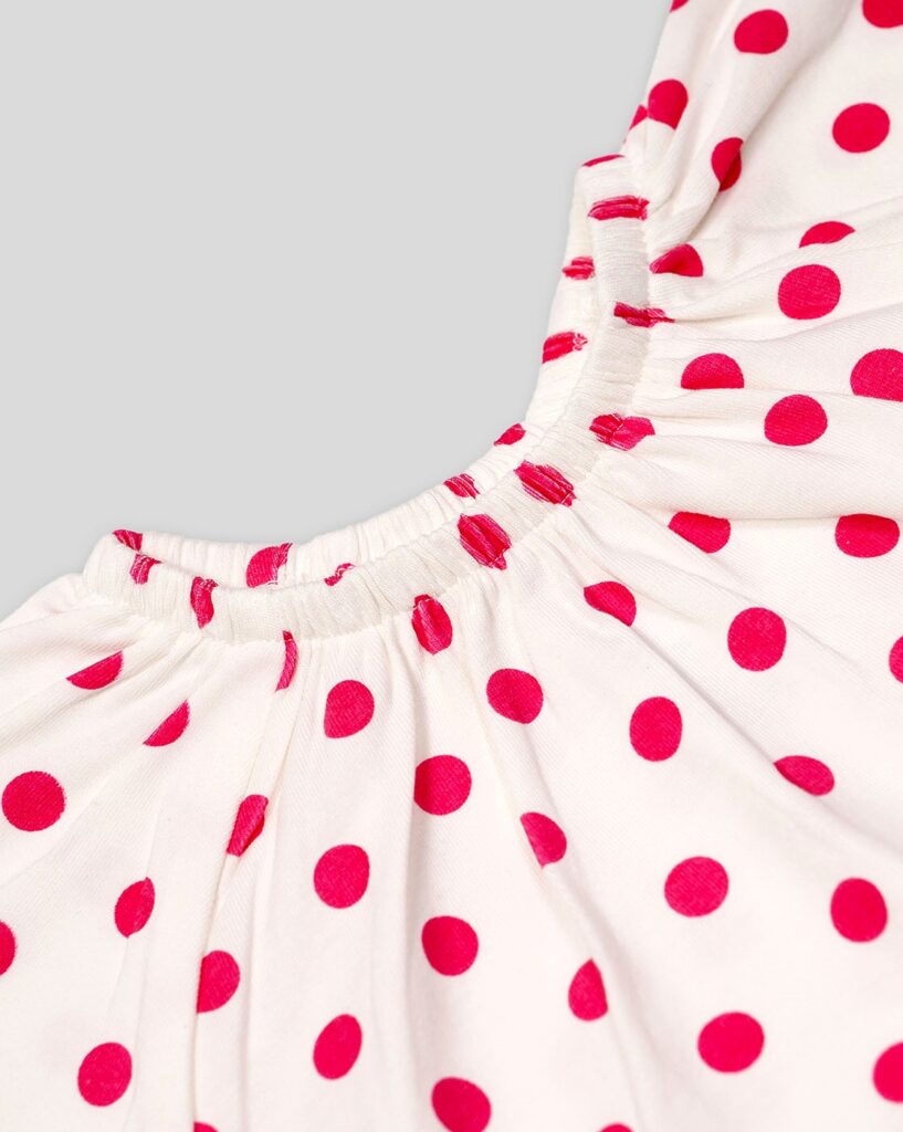 Organic Cotton Polka dot Classic Two-Piece Set