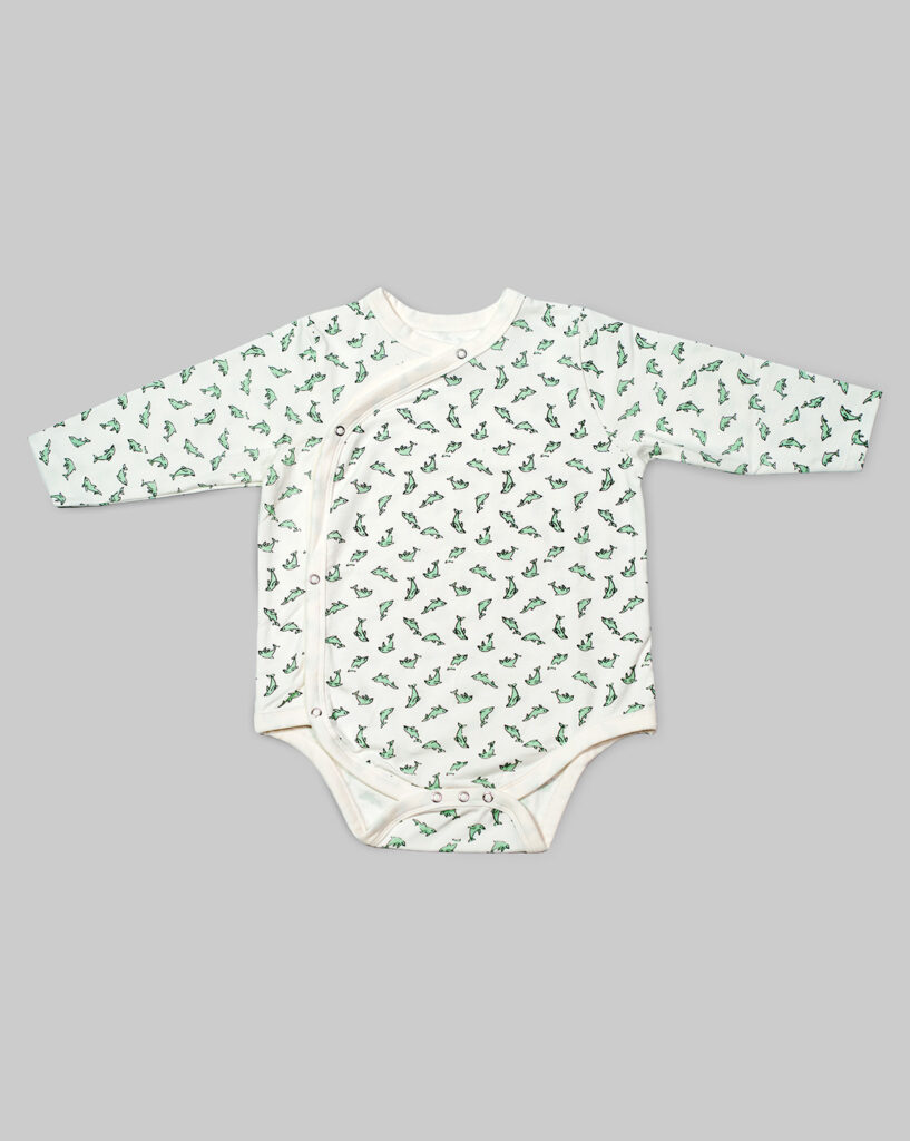 Organic Cotton Kimono Style Onesie