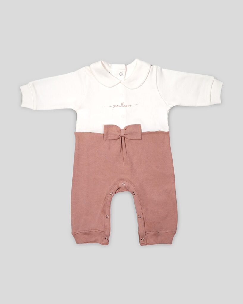 Organic Cotton Peter Pan Collar Romper