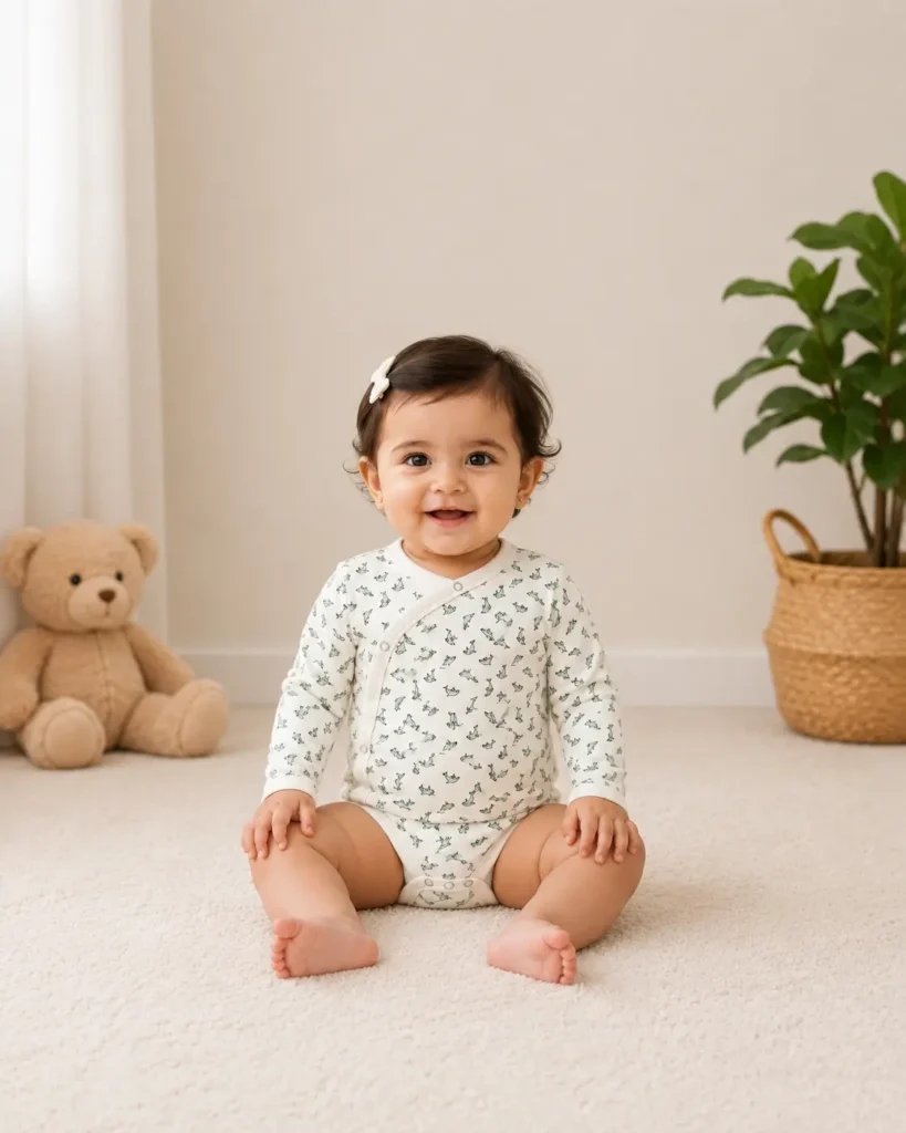 Organic Cotton Kimono Style Onesie